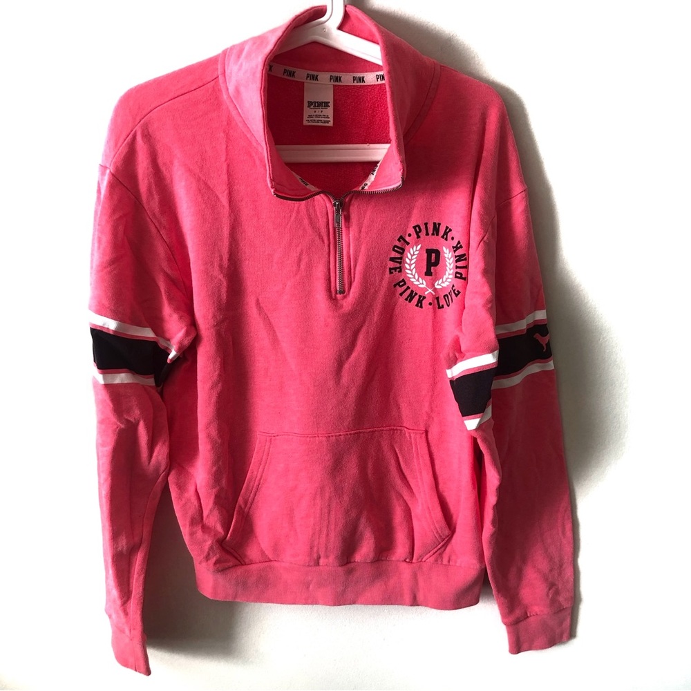 Victoria’s Secret PINK | Hot Pink Half Zip